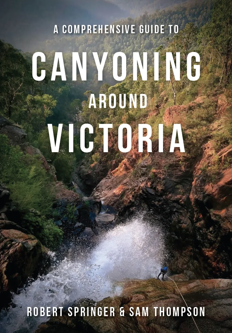 Canyoning in Victoria guidebook cover