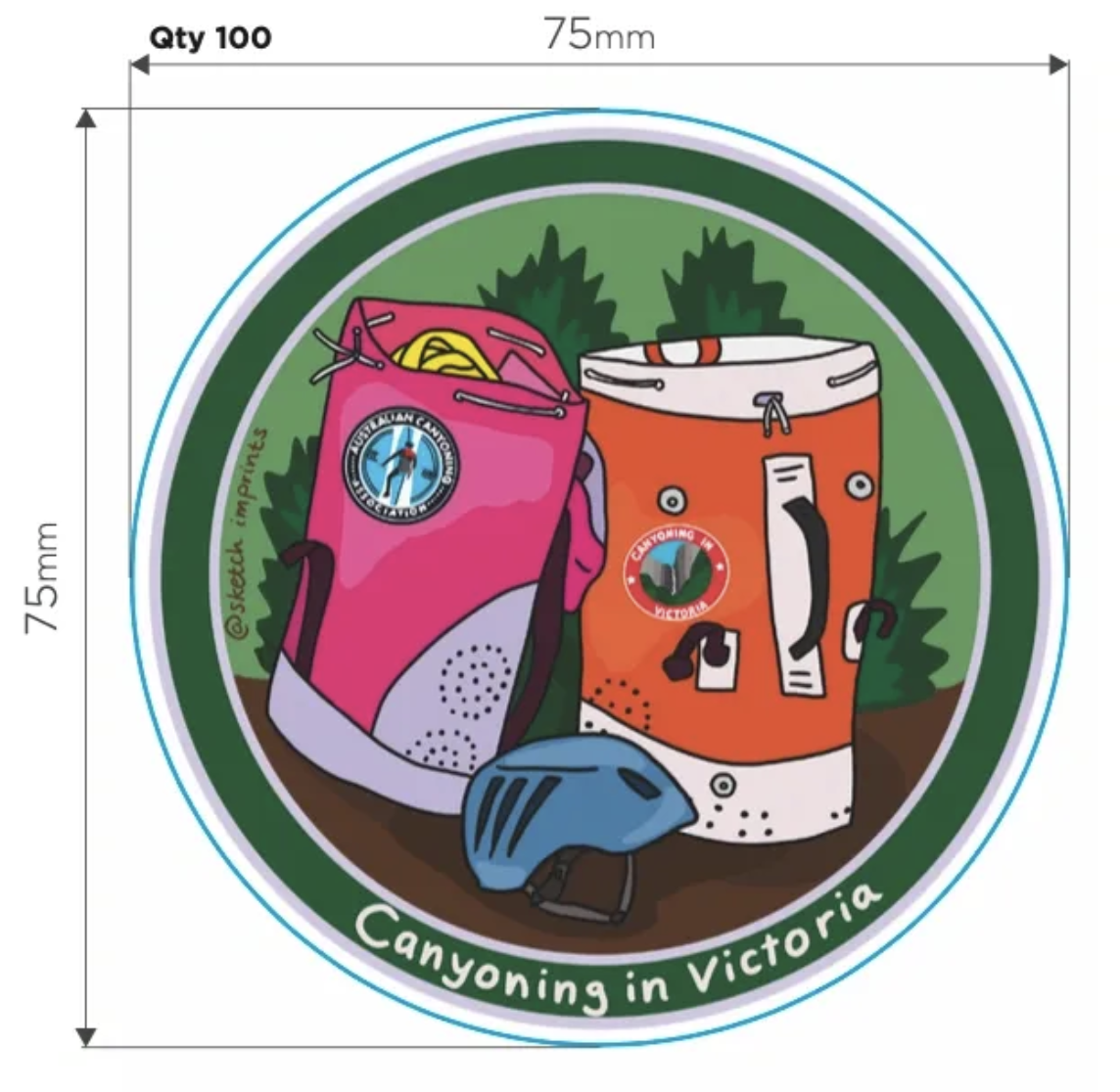 Otways Sticker